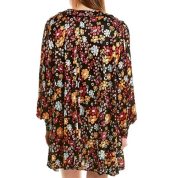 FREE PEOPLE Daisy Jane Floral Tunic Dress - Picture 4 of 8